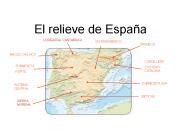 El relieve de Espa
