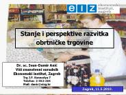 Stanje i perspektive razvitka obrtnicke trgovine
