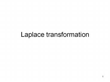 Laplace%20transformation