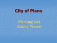 City of Plano PowerPoint PPT Presentation