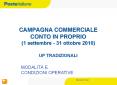 CAMPAGNA COMMERCIALE CONTO IN PROPRIO (1 settembre - 31 ottobre 2010) UP TRADIZIONALI PowerPoint PPT Presentation