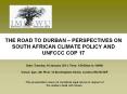 THE ROAD TO DURBAN  PowerPoint PPT Presentation