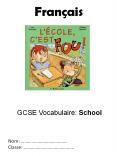 GCSE Vocabulaire: School PowerPoint PPT Presentation