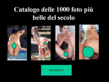Catalogo delle 1000 foto pi
