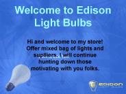 Variety of Edison Light Bulbs (1)
