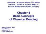 Chapter 8 Basic Concepts of Chemical Bonding