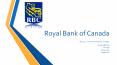 Royal Bank of Canada PowerPoint PPT Presentation