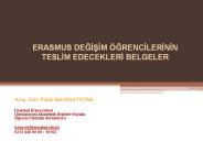 ERASMUS DEGISIM 