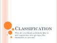 Classification PowerPoint PPT Presentation