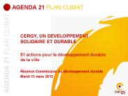 AGENDA 21 PLAN CLIMAT