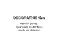 GEOGRAPHIE 1 PowerPoint PPT Presentation