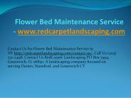 Flower Bed Maintenance Service - www.redcarpetlandscaping.com
