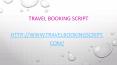 Bus Booking Script PowerPoint PPT Presentation