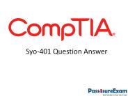Pass4sure SYO-401 Online Study