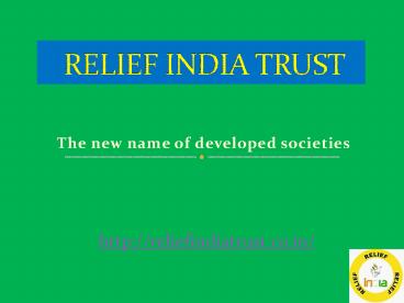 the new name of developed societies