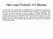 Hair Loss Protocol 101 Review