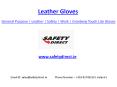 General Purpose | Leather | Safety | Work | Granberg Touch Lite Gloves | SafetyDirect.ie PowerPoint PPT Presentation