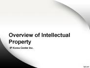 Overview of Intellectual Property