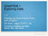 CHAPTER 1 Exploring Data