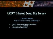 UKIRT Infrared Deep Sky Survey