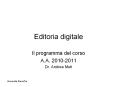 Editoria%20digitale PowerPoint PPT Presentation