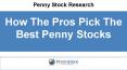How The Pros Pick The Best Penny Stocks PowerPoint PPT Presentation