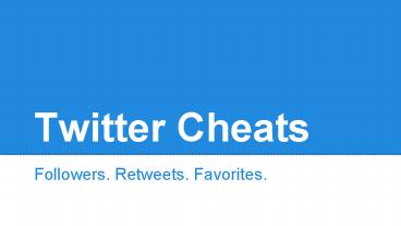 Useful Tips For Your Twitter Contents