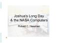 Joshua's Long Day PowerPoint PPT Presentation