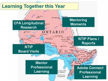 Learning Together this Year