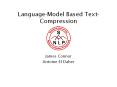 Language-Model Based Text-Compression PowerPoint PPT Presentation