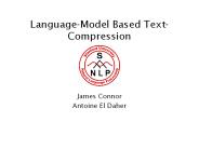 Language-Model Based Text-Compression