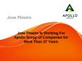 Jose Pineiro Is Working For Apollo Group of Companies for More Than 27 Years PowerPoint PPT Presentation