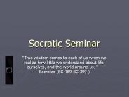 Socratic Seminar