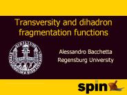 Transversity and dihadron fragmentation functions