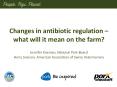 Changes in antibiotic regulation  PowerPoint PPT Presentation