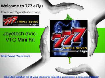 Joyetech eVic VTC Mini | 777eCigs.com