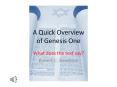 A Quick Overview of Genesis One PowerPoint PPT Presentation