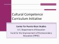 Cultural Competence Curriculum Initiative PowerPoint PPT Presentation