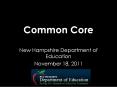 Common Core PowerPoint PPT Presentation