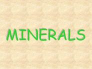 MINERALS