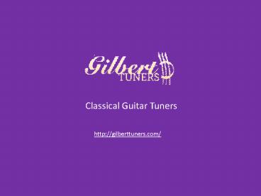 classical guitar tuners