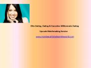 Upscale Matchmaking Service