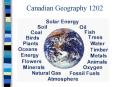 Canadian Geography 1202 PowerPoint PPT Presentation