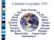 Canadian Geography 1202
