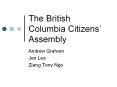 The British Columbia Citizens PowerPoint PPT Presentation