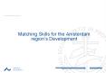 Matching Skills for the Amsterdam region PowerPoint PPT Presentation