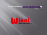 same day online cake delivery in Pune
