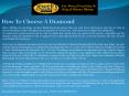 How To Choose A Best Price Diamond | Diamond Jewelry Texas PowerPoint PPT Presentation