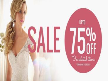 Get Exclusive Offers On wedding Dresses At Bridal Secrets.