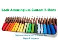 Look Amazing use Custom T-Shirts PowerPoint PPT Presentation